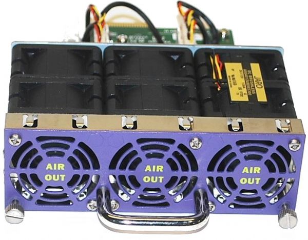 Front-to-back airflow fan module for X460-G2 series switches