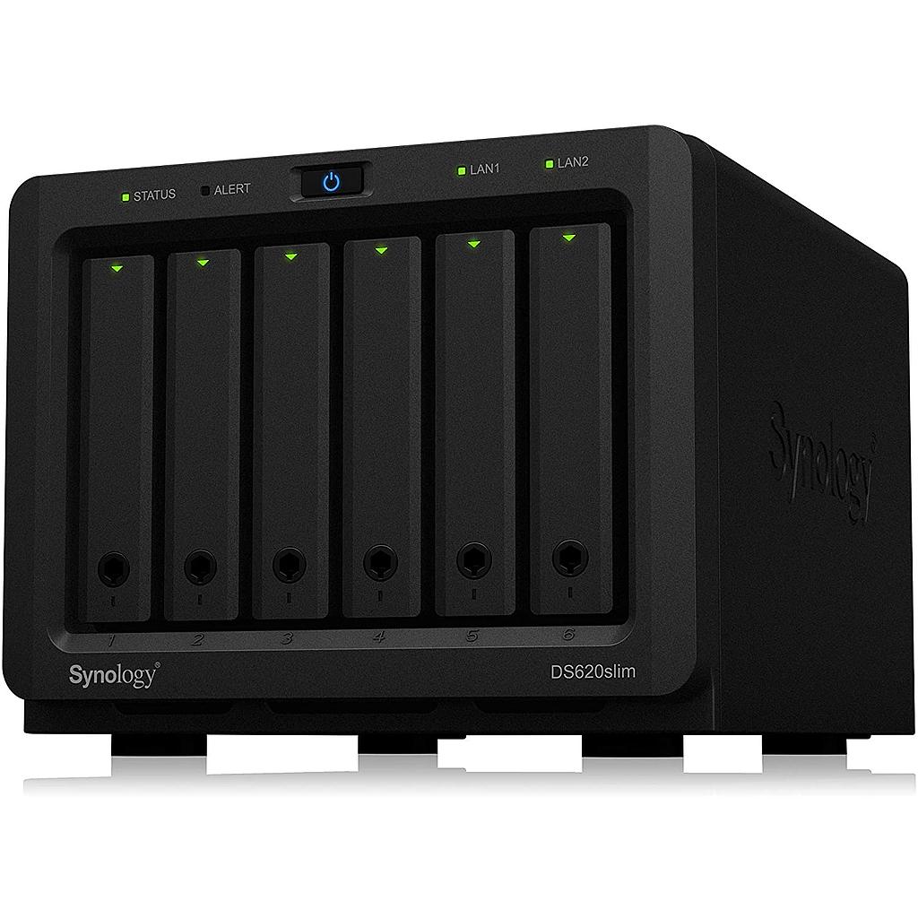 Synology 6 bay 2.5&quot; NAS DS620slim (diskless), 2GB DDR3L