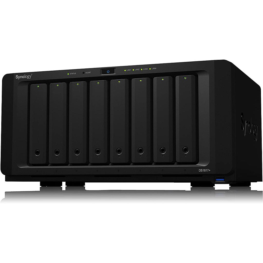 Synology 8 bay NAS DiskStation DS1817+ (8GB) (diskless)