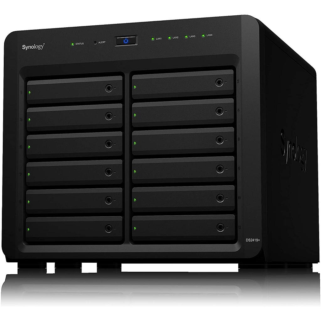 Synology 12 bay NAS DiskStation DS2419+ (diskless)