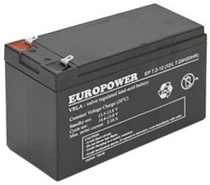 Europower UPSi aku 12V, 7.2Ah VRLA