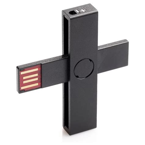 Pluss +ID - ID kaardi lugeja - USB - matt must