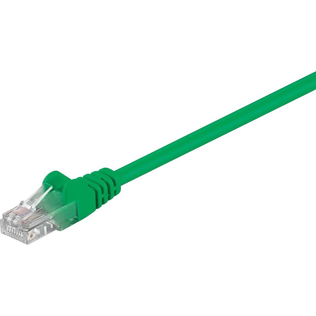 Võrgukaabel Cat5e UTP 2.0m, roheline, CCA