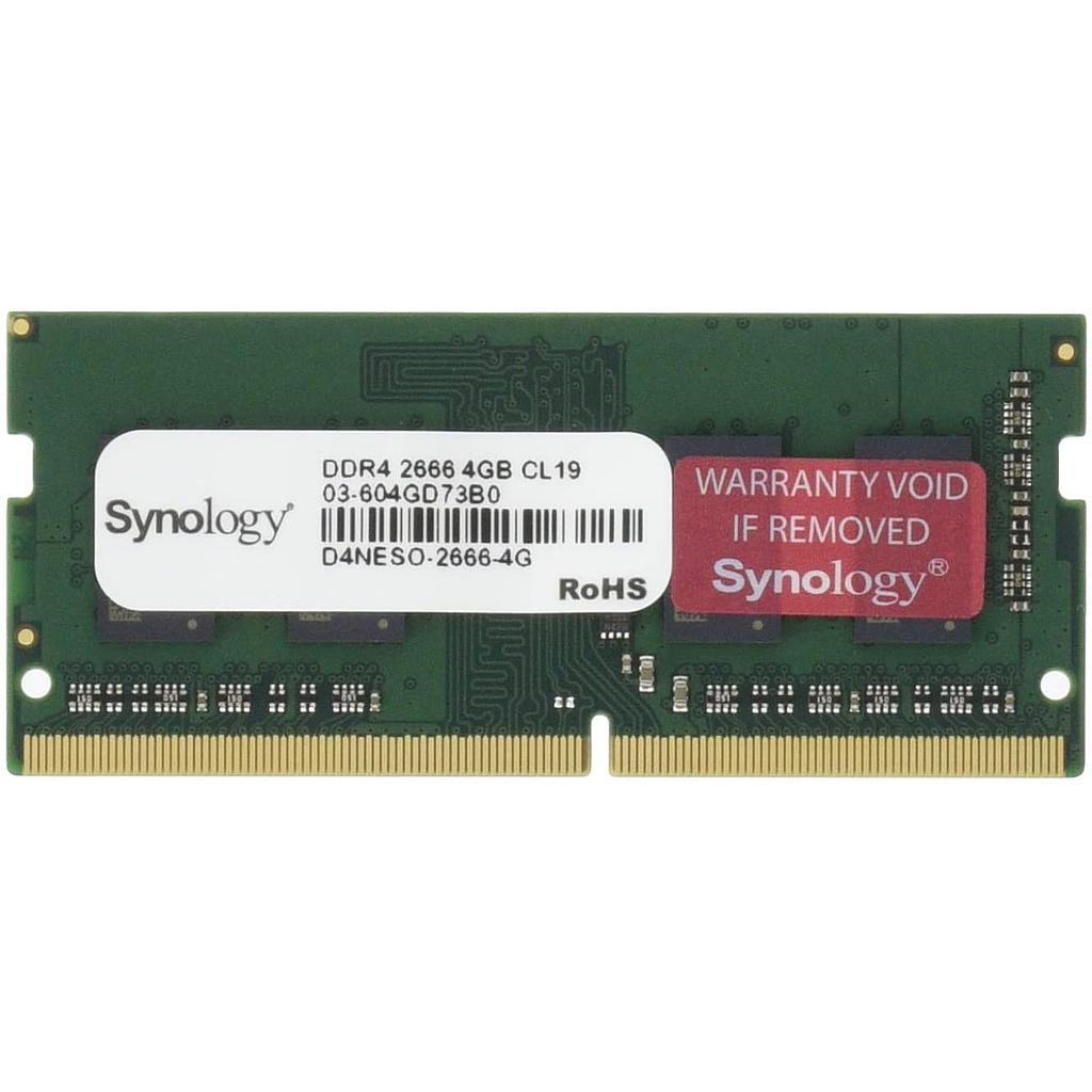 Synology RAM DDR4-2666 Non-ECC SO-DIMM 4GB