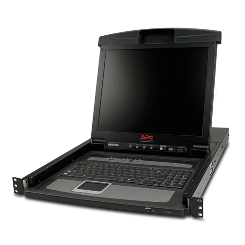 17&quot; Rack LCD Console with Integrated 8 Port Analog KVM Switch