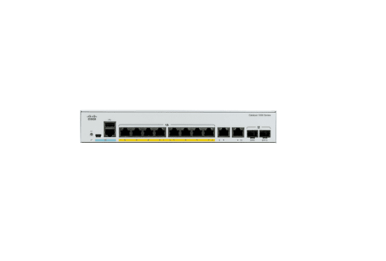 Catalyst 1000 8port GE, Ext PS, 2x1G SFP