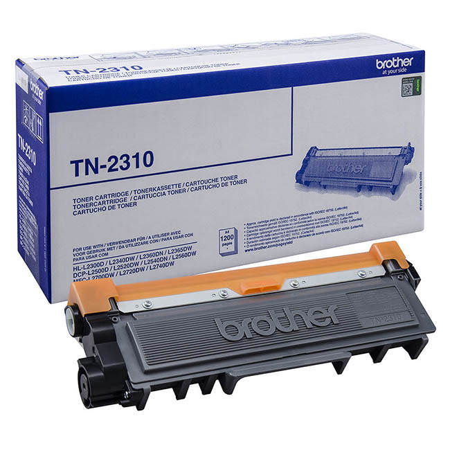 Brother TN-2310 must tooner 1200lk 5% kattega