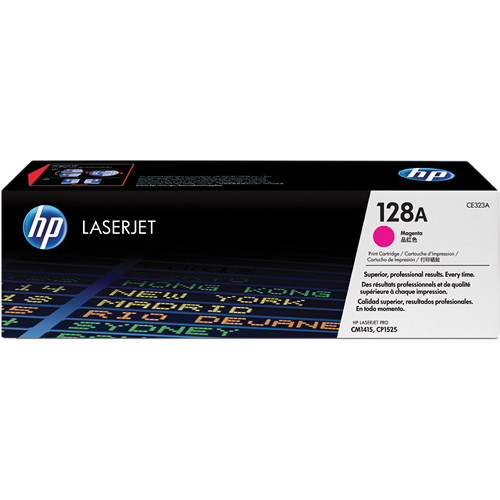 HP 128A magenta LaserJet toner cartridge