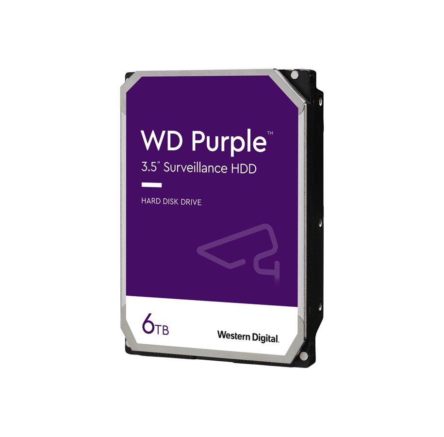 Western Digital 6TB Purple 3.5&quot; HDD, SATA 6TB 6GB/s, 128MB cache