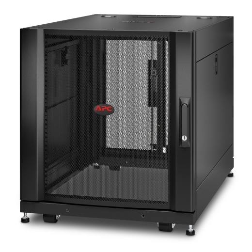 APC NetShelter SX 12U server rack enclosure 600mm x 900mm w/ sides, must