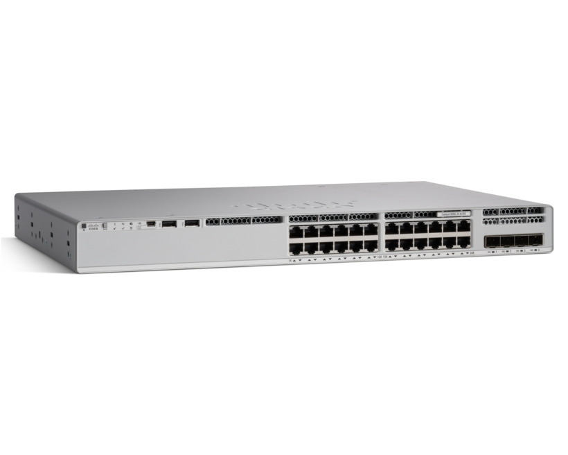 Cisco Catalyst 9200L 24-port Data 4*10G uplink switch Network Essentials (müüdav ainult koos DNA litsentsiga)