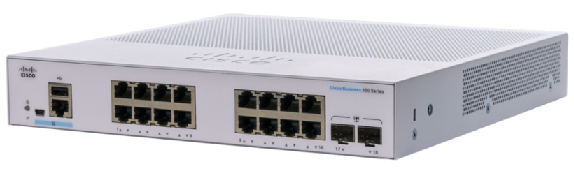 Cisco CBS250 smart 16-port GE 2*1G SFP