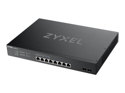 ZyXEL 8-port Multi-Gigabit smart managed switch with 2 SFP+ uplink