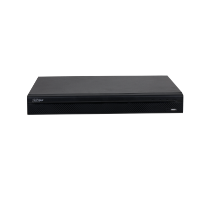 Dahua NVR4216-16P-4KS2/L 16 kanaliga Lite seeria 4K IP salvesti, 8MP 160/64Mbps 2*HDD 16PoE