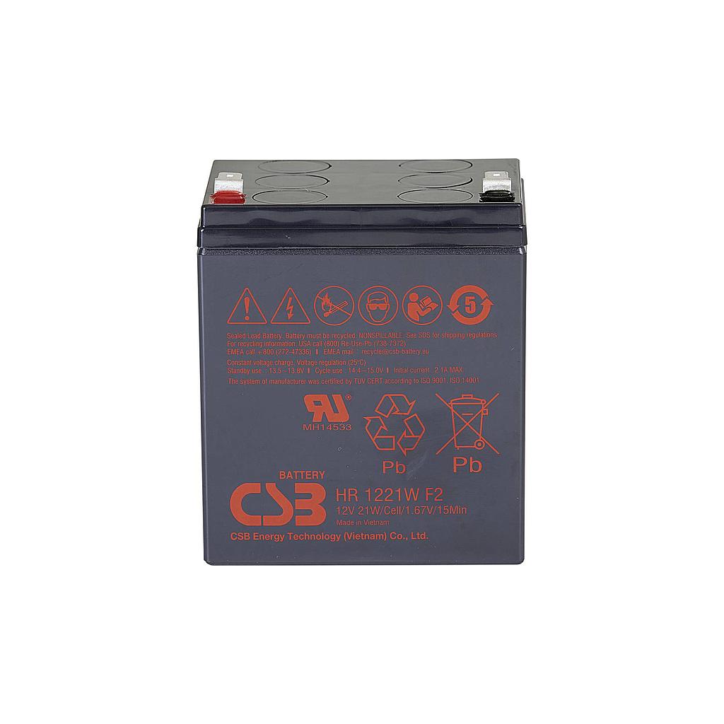 CSB UPSi aku HR 1221W F2 12V/5Ah