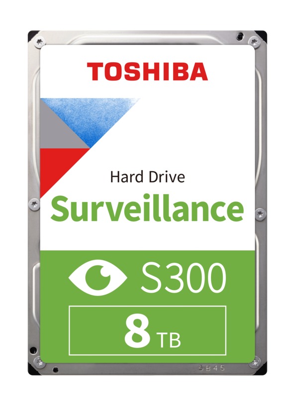Toshiba 8TB S300 Pro 3.5&quot; surveillance HDD, 7200 rpm, 256MB cache