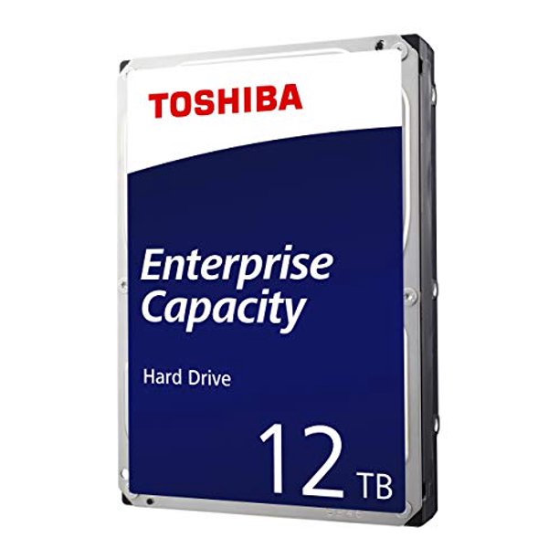 Toshiba MG series enterprise 12TB 3.5&quot; SATA 6Gbit/s internal HDD 7200rpm 550TB/year 24/7 operation