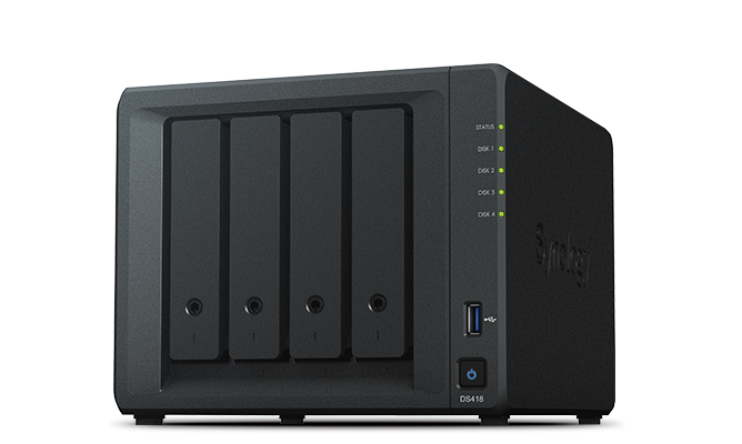 Synology 4 bay NAS DiskStation (diskless)