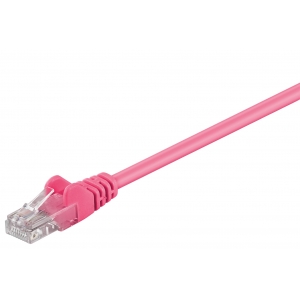 Võrgukaabel Cat5e UTP 2.0m, magenta, CCA