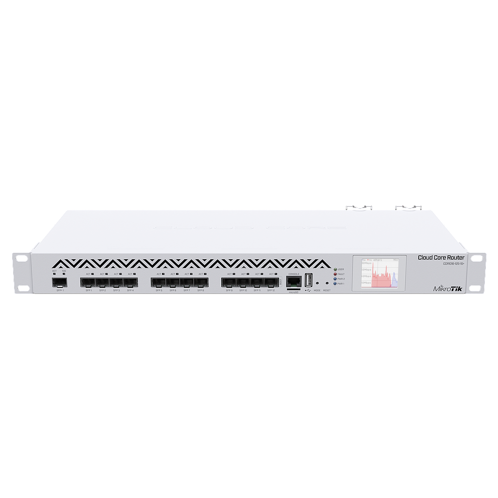 MikroTik CCR1016-12S-1S+ | Router | 12*SFP, 1*SFP+, 1*USB