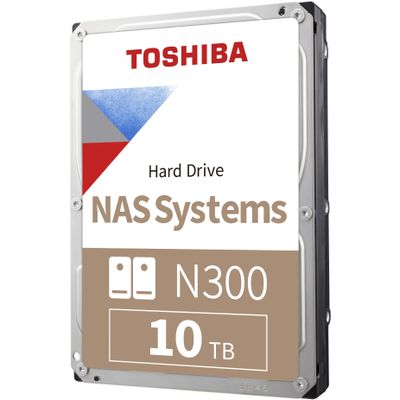 Toshiba N300 3.5&quot; 10TB NAS 24/7 HDD SATA 3.0 256MB 7200rpm