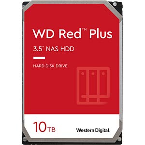 Western Digital WD Red Plus 3.5&quot; 10TB NAS 24/7 HDD, SATA 6 Gb/s, CMR, 256MB cache, 7200rpm