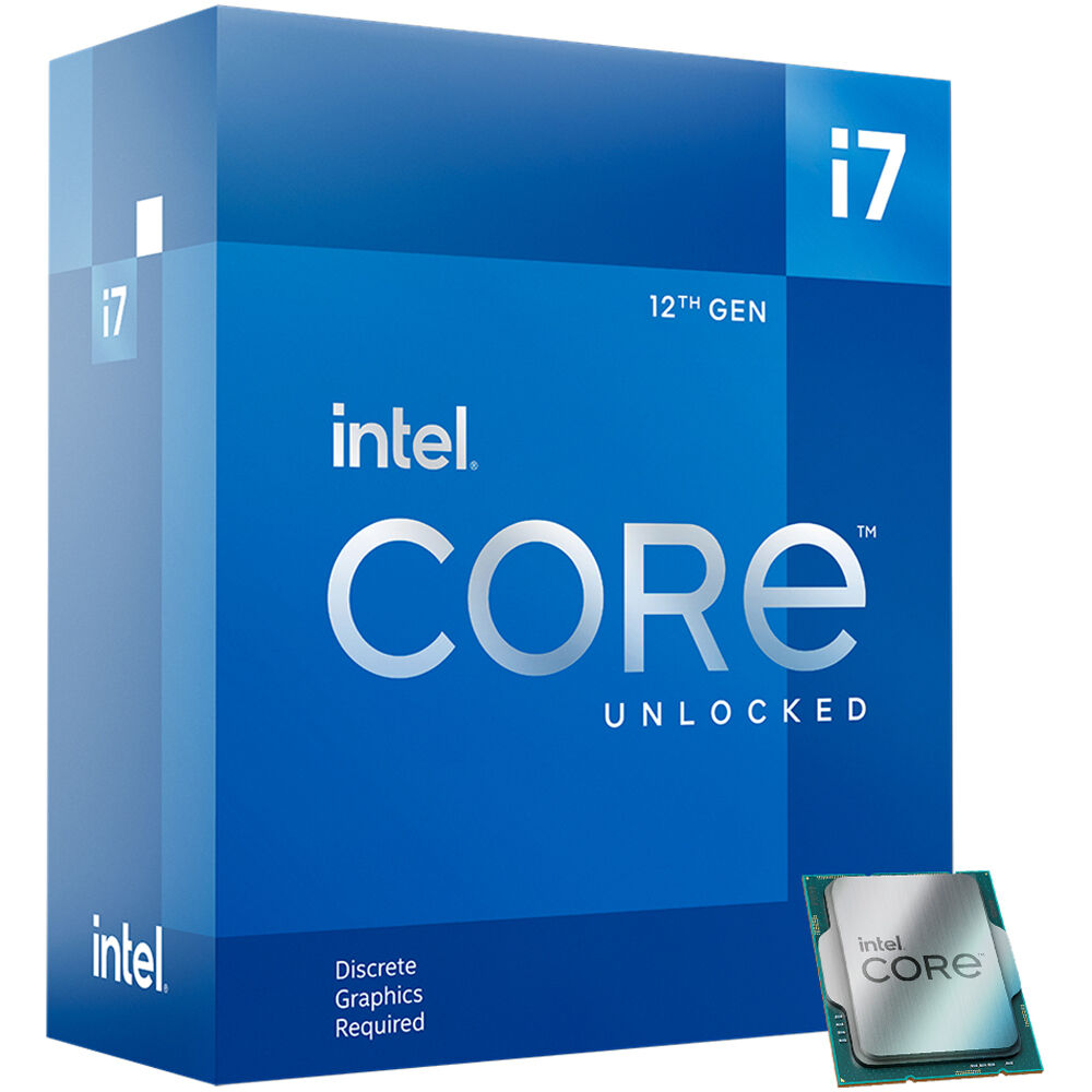 Intel Core i7-12700KF 3.6GHz LGA1700 25M cache, no graphics, box CPU