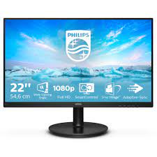 Philips 221V8/00 monitor 21.5&quot; FHD 75Hz 4ms, VGA, HDMI