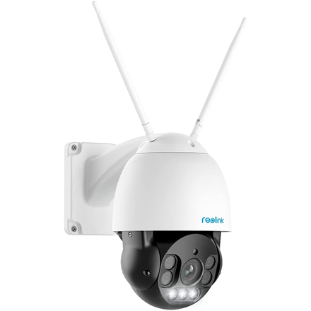 Reolink smart 5MP PTZ WiFi camera with spotlight CARLC-523WA dome, 5MP, 2.7-13.5mm, IP66, H.264, MicroSD, valge, 27°-96°