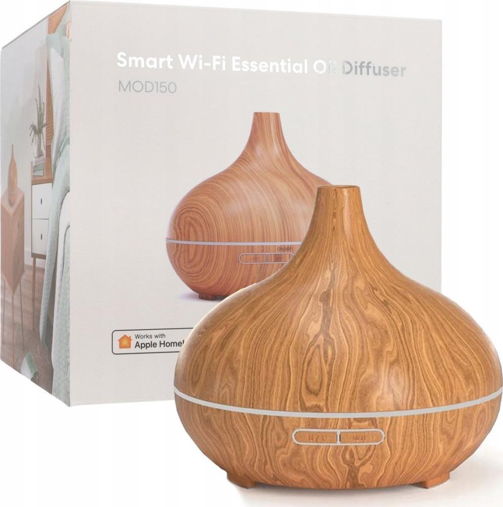 Meross smart essential oil aroma diffuser MOD150HK, compatible with Apple HomeKit, Alexa and Google Assistant, Wi-Fi 2.4GHz