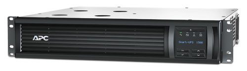 APC line-interactive UPS 1500VA/1000W LCD RM 2U 230V 7.2min runtime@full load SmartConnect