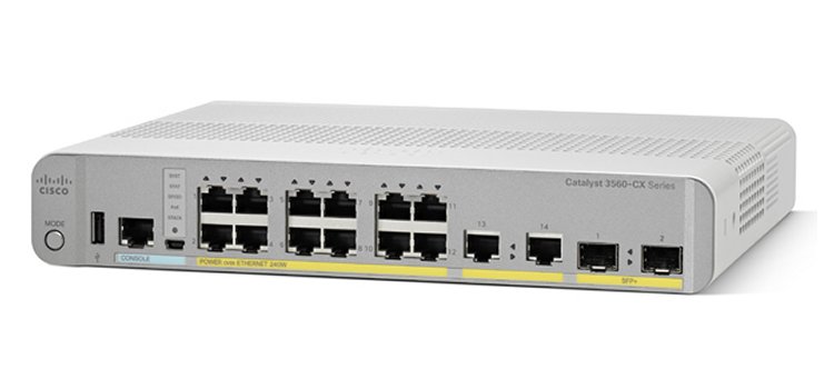 Catalyst 3560-CX 12 Port PoE IP Base