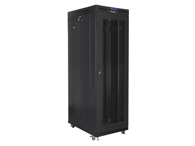 Lanberg 19&quot; 42U rack cabinet, free-standing 42U 800*1200 mesh door, black, flat pack