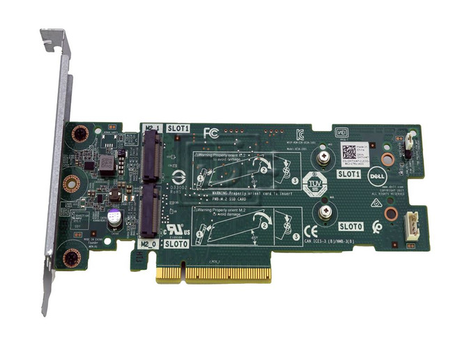 Dell BOSS controller card full height customer kit, R240, R340, R440, R540, R640, R6525, R740, R740XD, R740xd2, R7415, R7425, R840, R950, R940xa, T140, T340, T440, T640, XR2