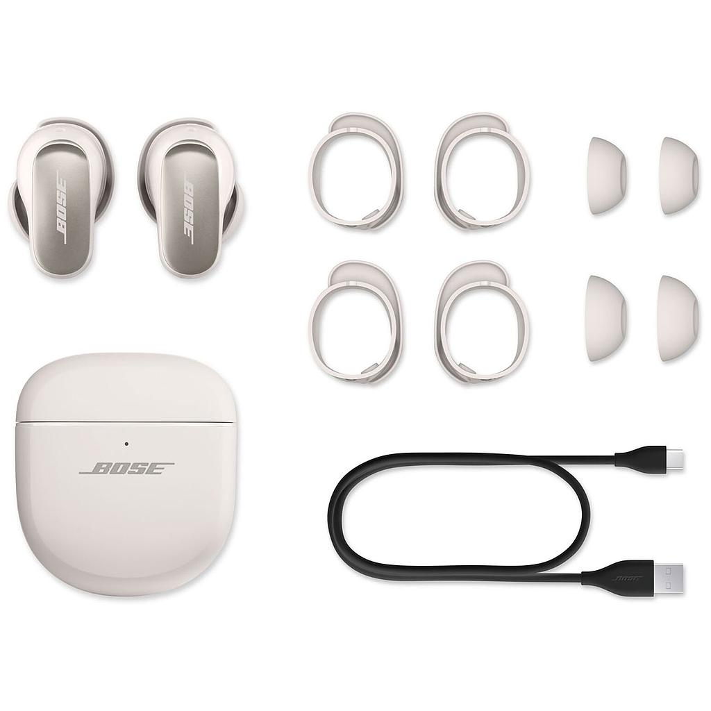 Bose QuietComfort Ultra earbuds, smoke white