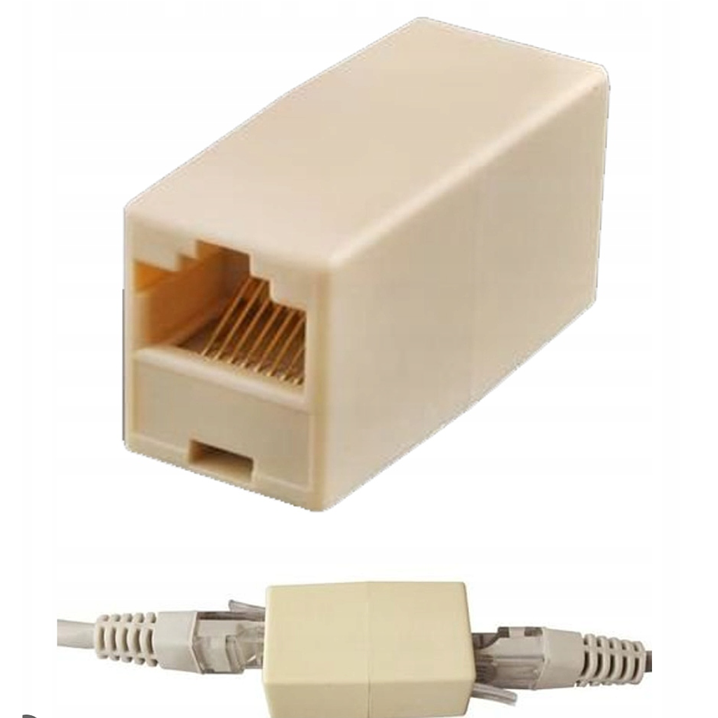 Socket; coupler; Cat: 5; unshielded; Layout: 8p8c; RJ45 socket *2