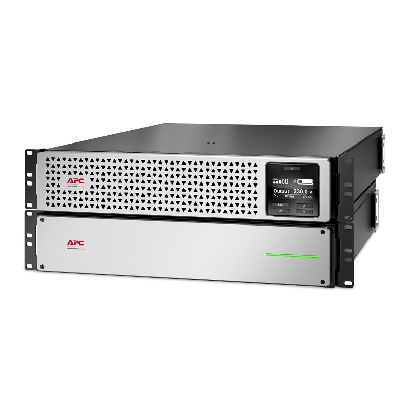 APC Smart-UPS On-Line, 1000VA, Lithium-ion, rackmount 4U, 230V, 8x C13 IEC outlets, SmartSlot, extended long runtime, rail kit included