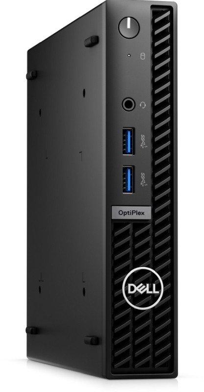 Dell Optiplex MFF/Core i3-13100T/8GB/256GB SSD/Integrated/WLAN + BT/US kbd/mouse/Ubuntu/3yrs Pro Support warranty