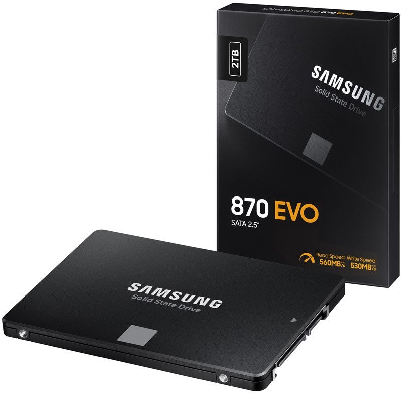 Samsung 2.5&quot; SSD 870 EVO Series 2TB, SATA III