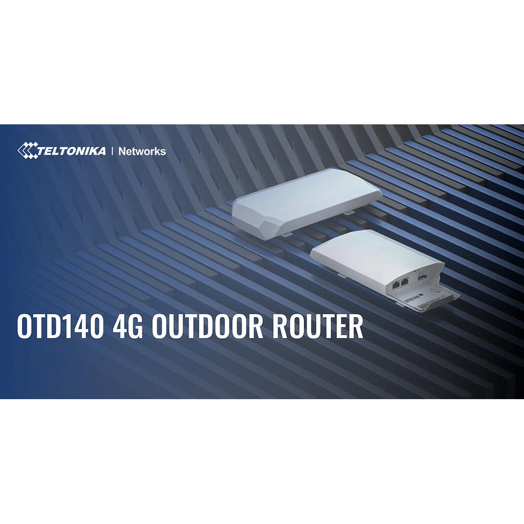 Teltonika outdoor celluar router OTD140, 4G LTE / GPRS / UMTS / EDGE 150Mbps
