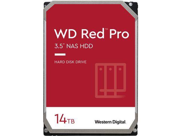 Western Digital WD Red Pro 14TB NAS HDD 3.5&quot;, 7200 rpm, SATA 6 Gb/s, CMR, 512MB cache