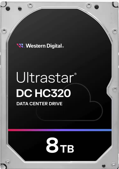 Western Digital Ultrastar DC HC320 8TB 3.5&quot; HDD, SAS-12Gps, 7200rpm, 256MB cache