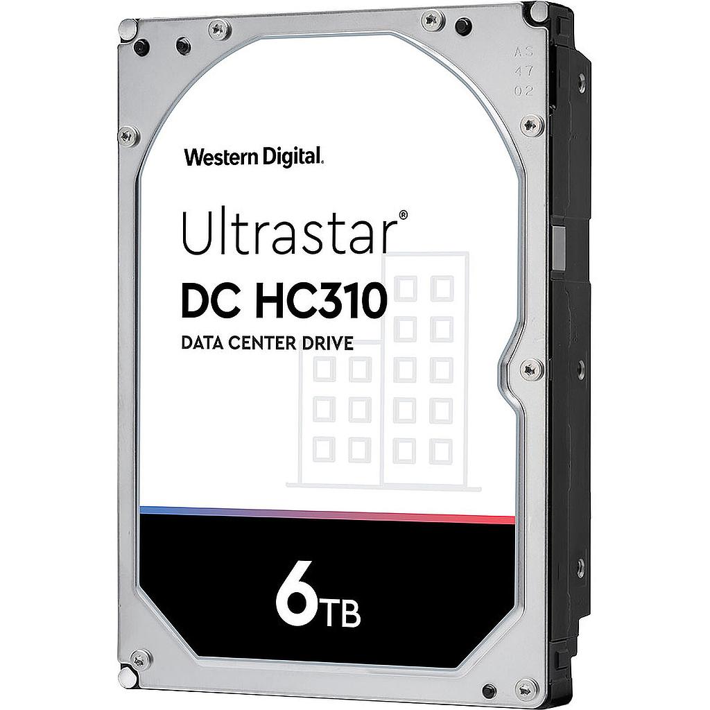 Western Digital Ultrastar DC HC310 6TB 3.5&quot; HDD, SAS-12Gps, 7200rpm, 256MB cache, SE, 512E