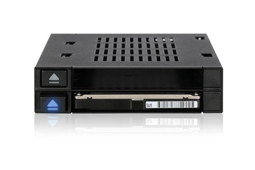 IcyDock flexiDOCK MB522SP-B dual 2.5&quot; SSD dock trayless hot-swap SATA / SAS mobile rack for ext 3.5&quot; bay