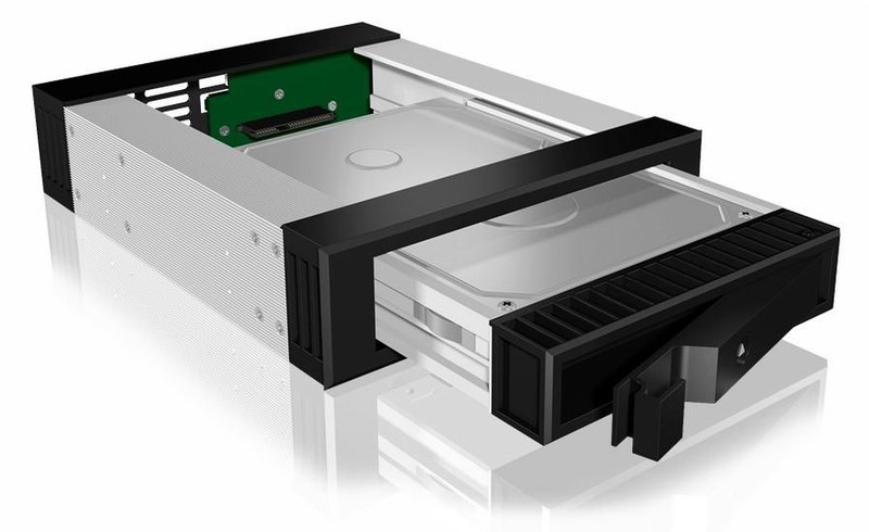 Icybox IB-129SSK-B mobile rack for 3.5/2.5 SATA/SAS HDD, black