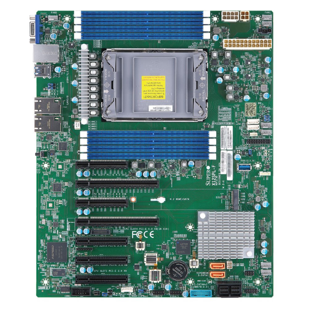 SuperMicro MBD-X12SPL-F-B motherboard Intel® C621 LGA 4189 ATX