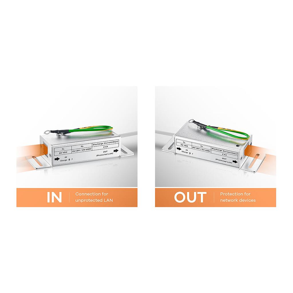 ZyXEL Ethernet surge protector