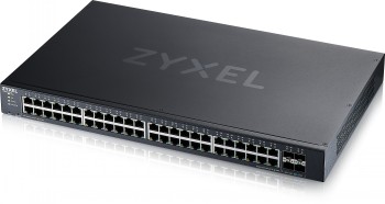 ZyXEL XGS1935-52, 52 port smart managed switch, 48* Gigabit copper &amp; 4*10G SFP+, hybrid mode, standalone or Nebulaflex cloud