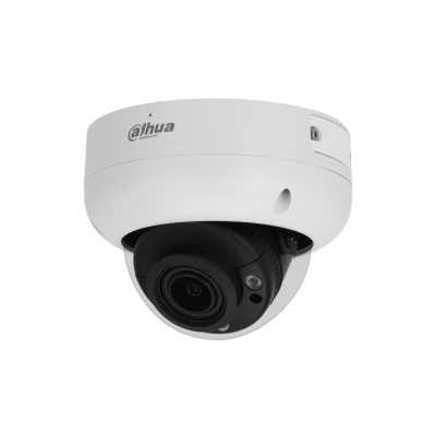 Dahua 5MP IR vari-focal dome WizSense network camera, white