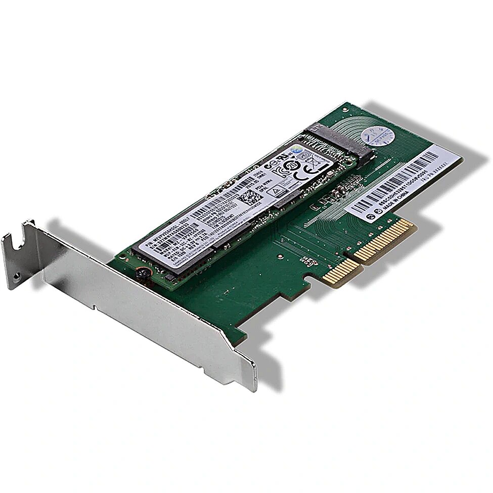 Lenovo ThinkStation PCIE to M.2 riser card -high profile